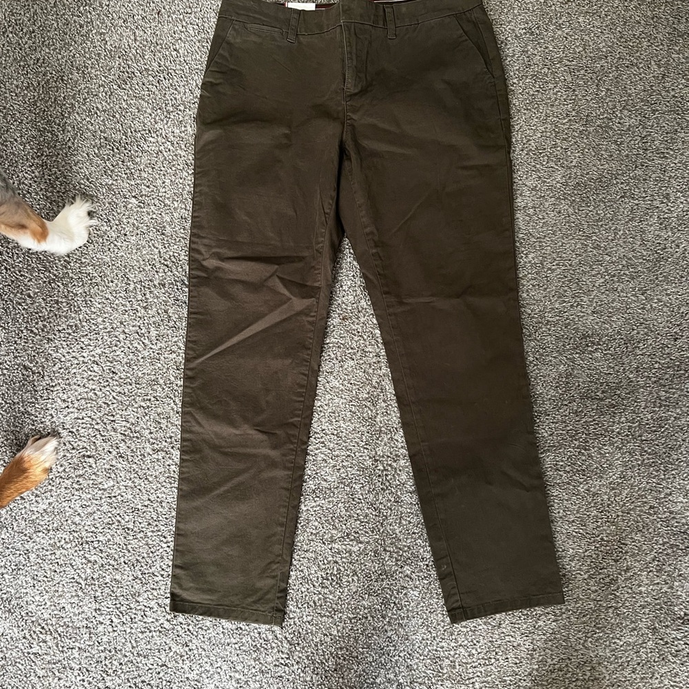 Tommy Hilfiger Women’s Dark Green Chinos